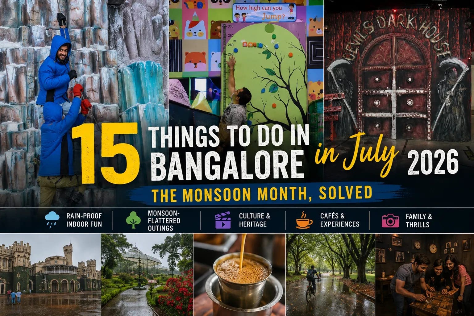 15 Things to Do in Bangalore in July 2026: The Monsoon Month, Solved