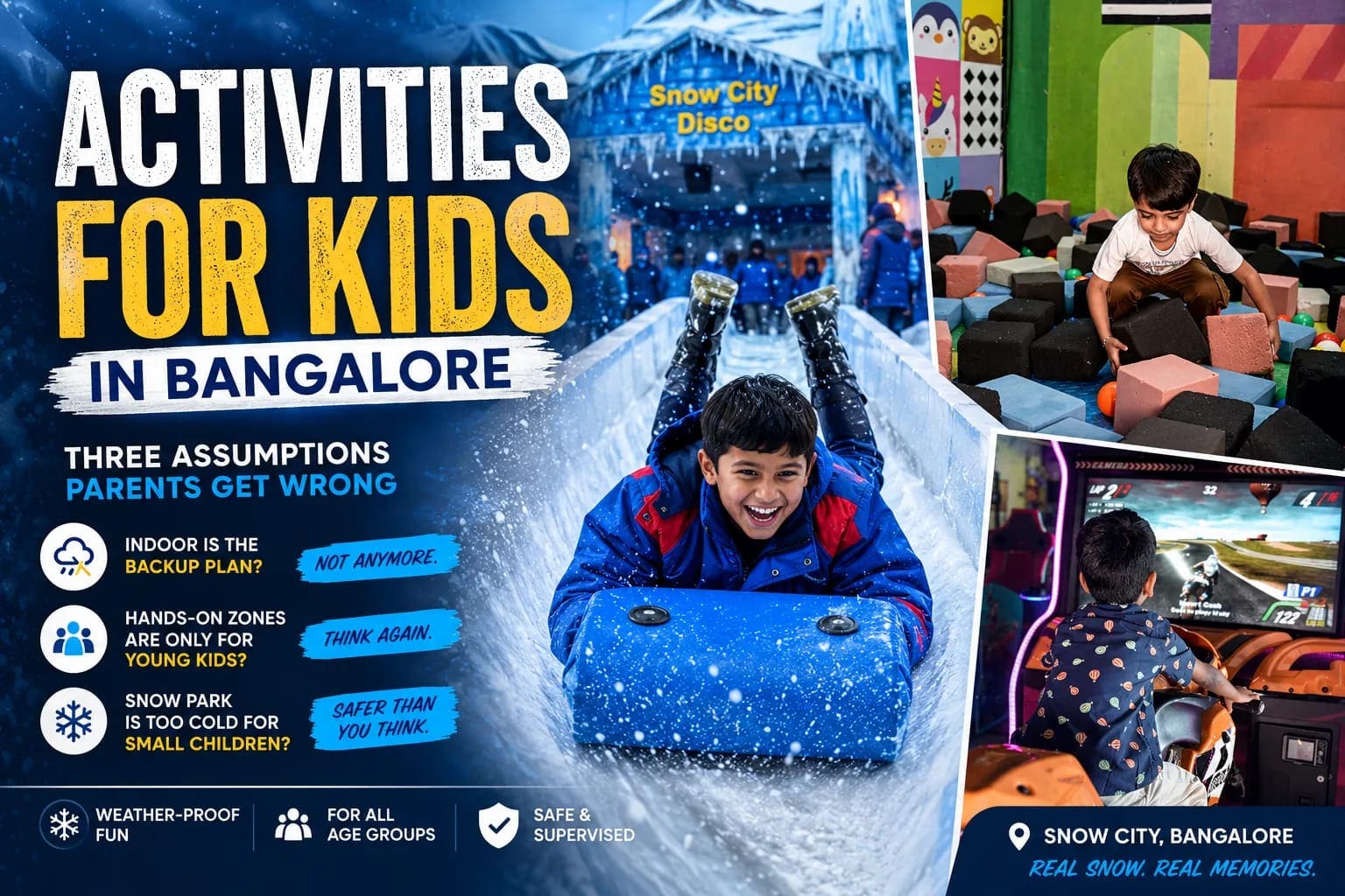 Activities for Kids in Bangalore: Three Assumptions Parents Get Wrong