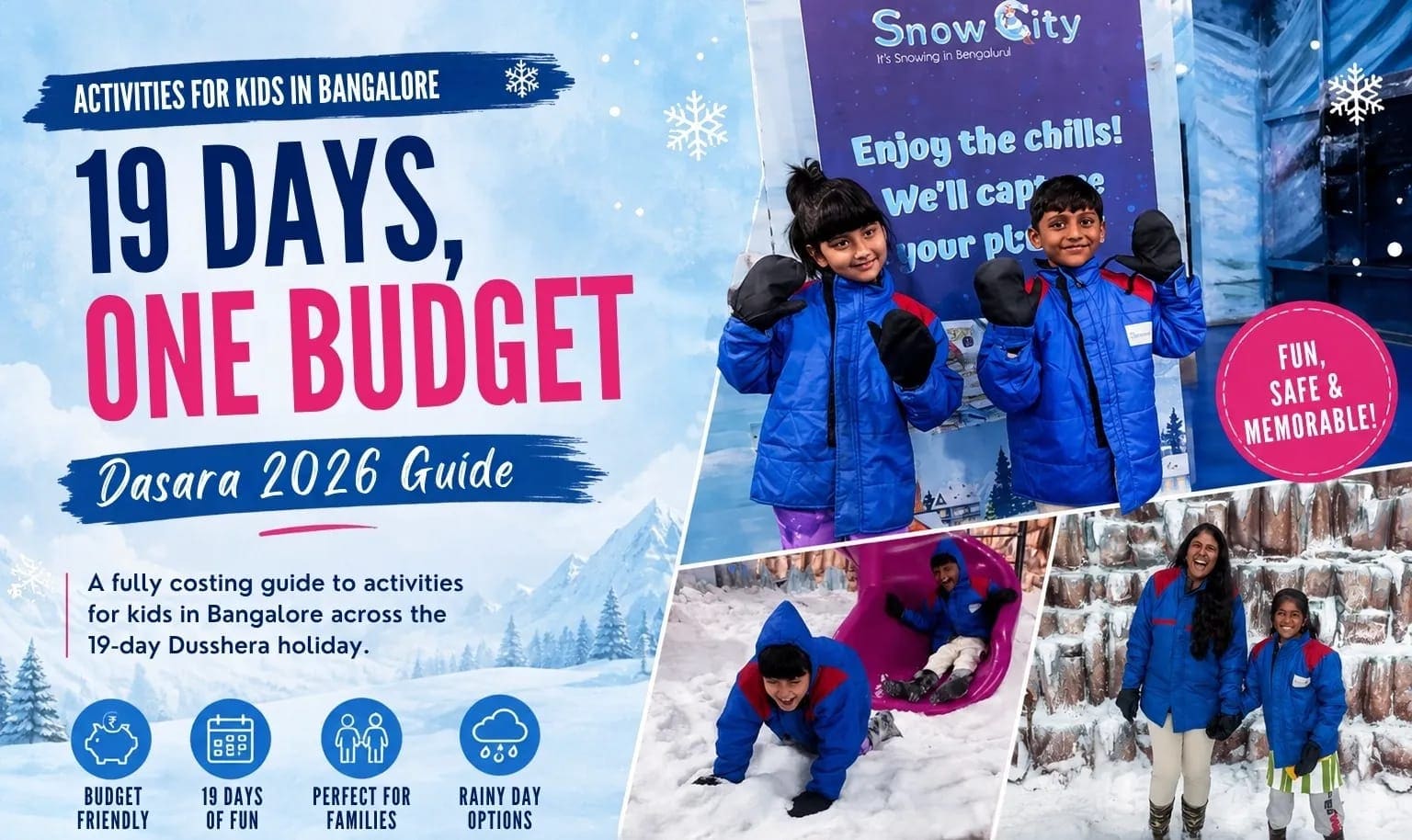 Activities for Kids in Bangalore: The 19-Day Dasara Budget 