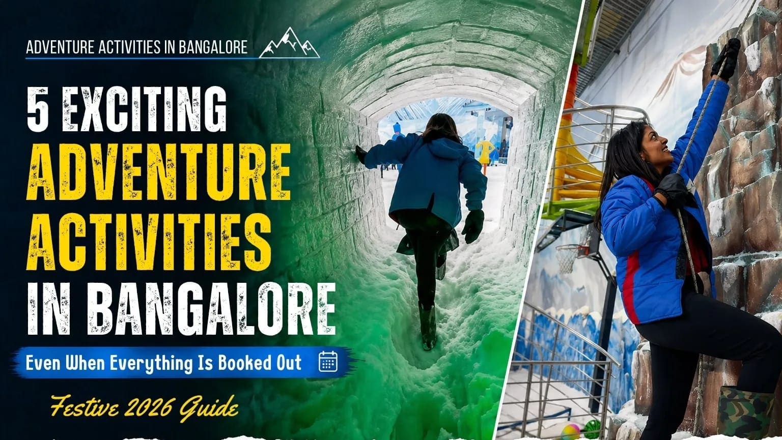 5 Exciting Adventure Activities in Bangalore When Everything Is Booked Out (Festive 2026)