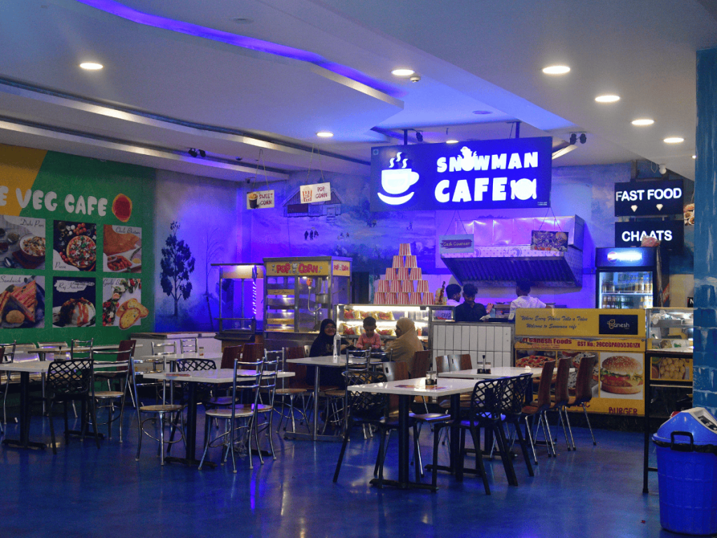 Amusement Park in Bangalore? Cafeteria